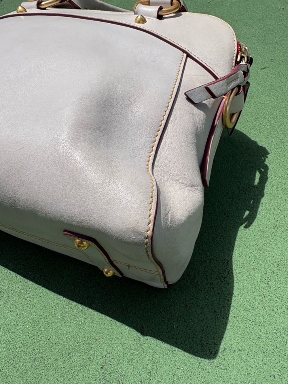 Dooney & Bourke Florentine Cameron Satchel - Picture 7 of 13